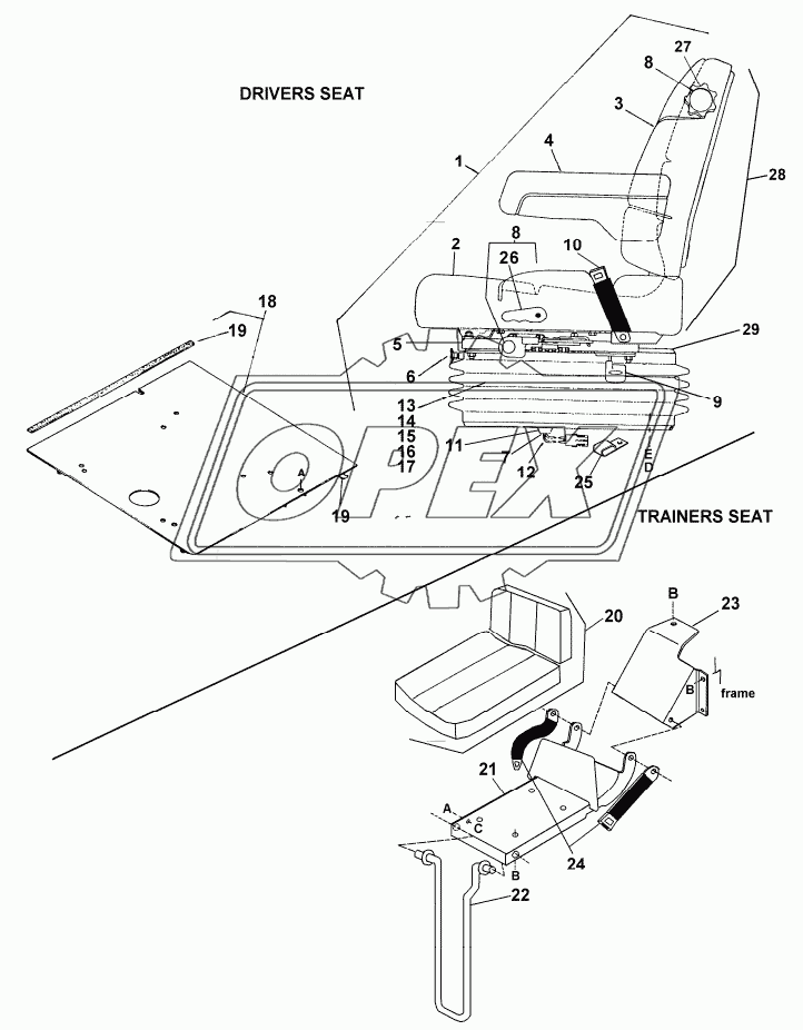 CAB SEATS