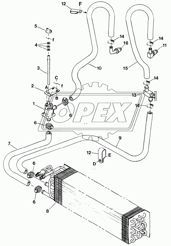 HEATER – ISUZU ENGINE TRACTOR