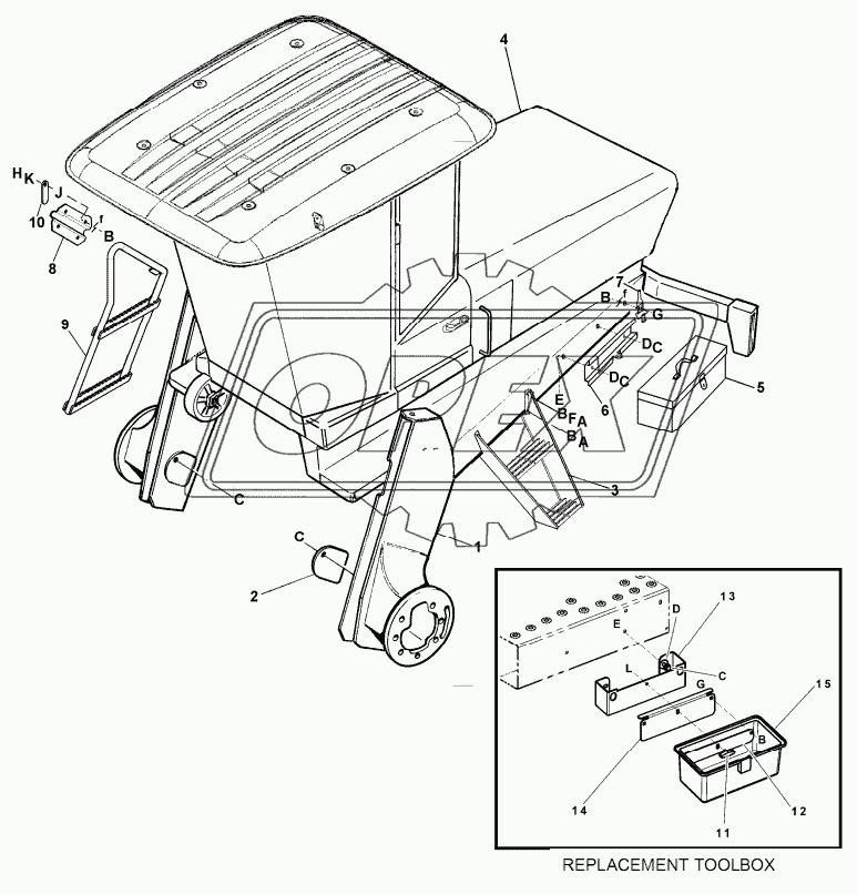 MAIN FRAME AND COVERS