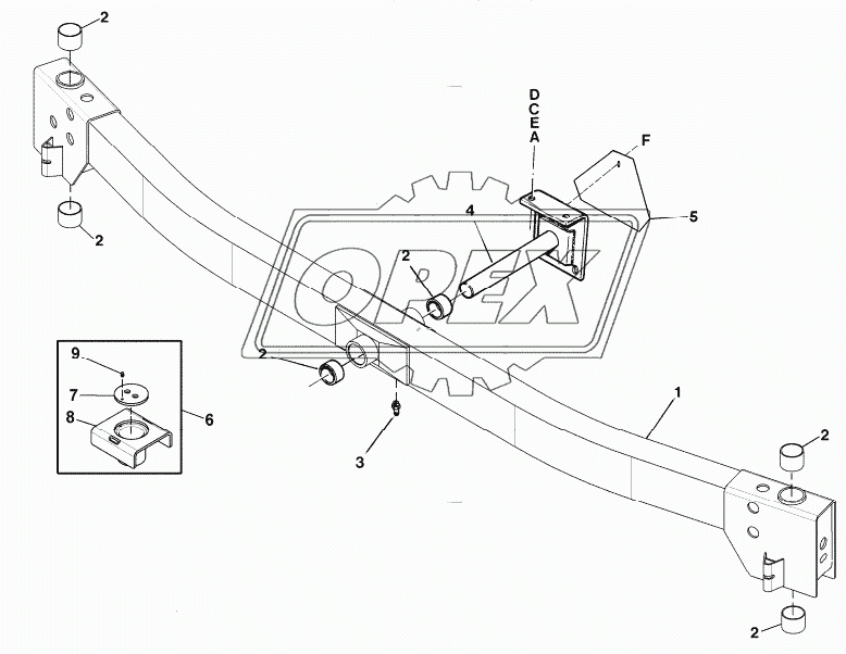 WALKING BEAM AND PIVOT