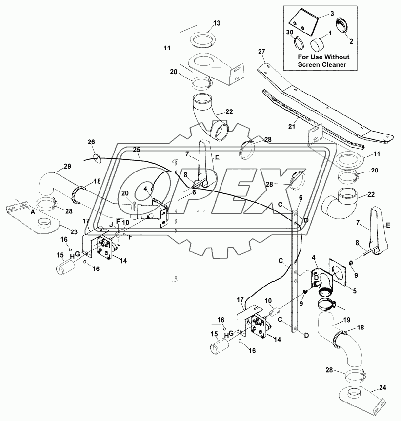 AIR INTAKE SCREEN CLEANER