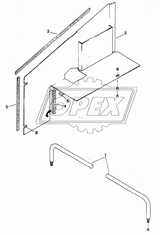 FOOTREST AND SIDE CONSOLE PANEL