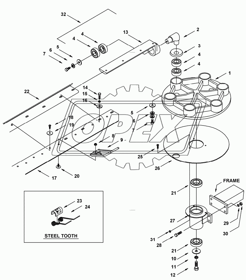 IDLER END ROTOR