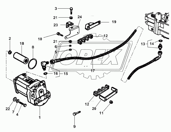 Hydrostatic Motor