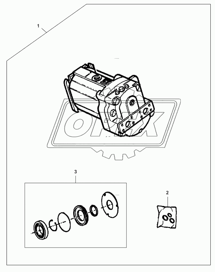 Hydrostatic Motor Elements