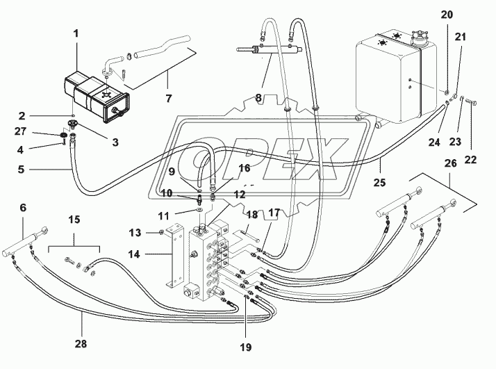 Oil Tank-From Serial Number 551510031