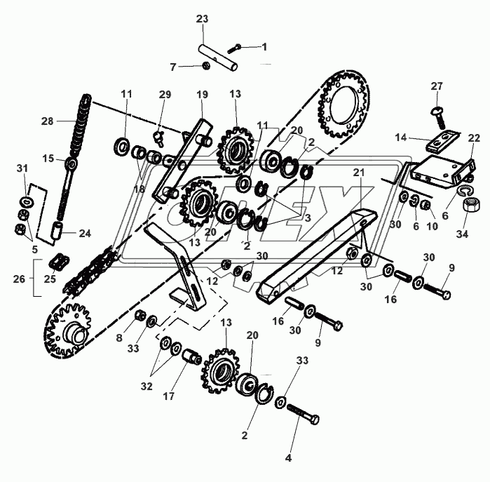 Front Elevator Standard-Transmission