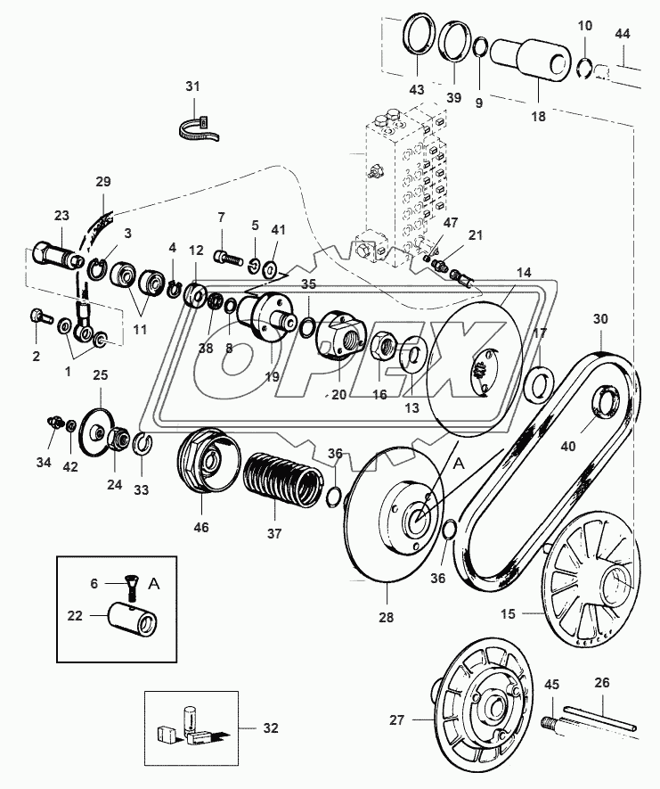 Drum Variator-From Serial Number 551510031