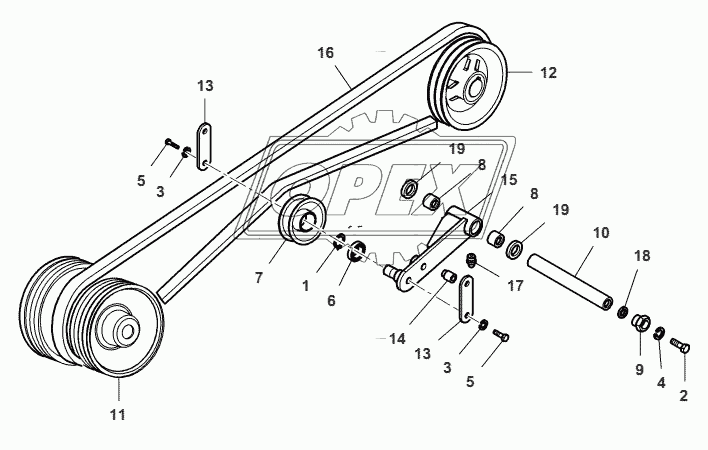 Straw Chopper-Transmission 1