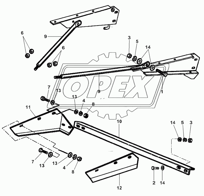 Straw Chopper-BODY STIFFENER