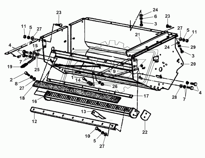 Straw Chopper-Chassis 1