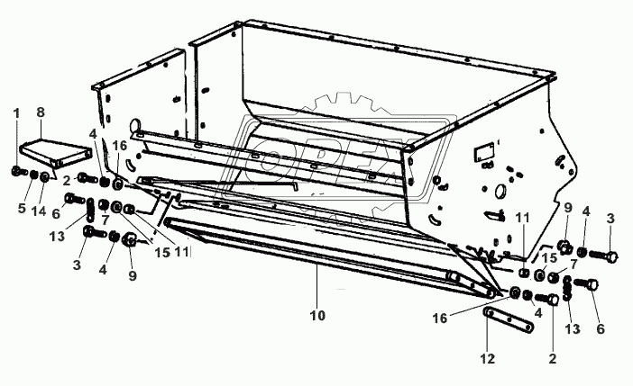 Straw Chopper-Chassis 2