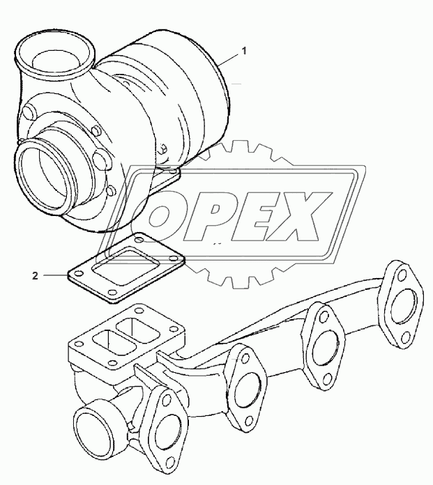 Turbocharger-From Serial Namber 551510031