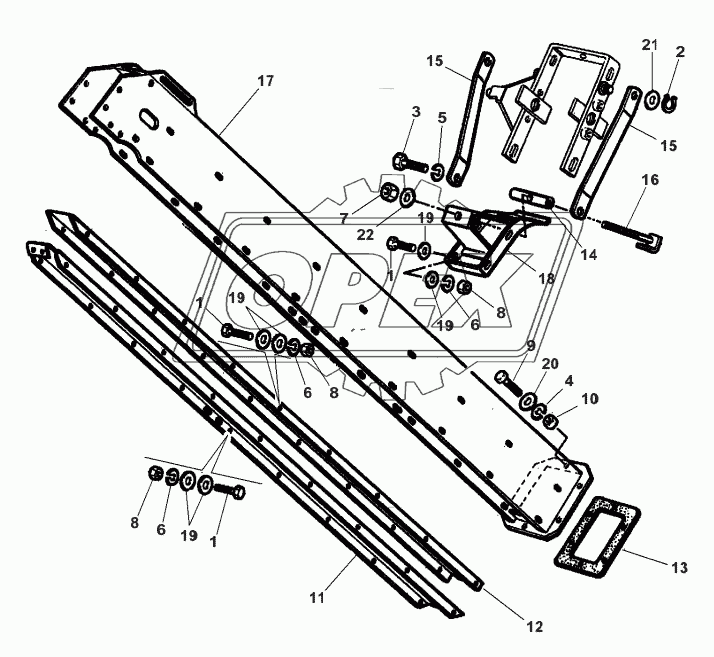 Tailings Elevator Anthwear-Chassis