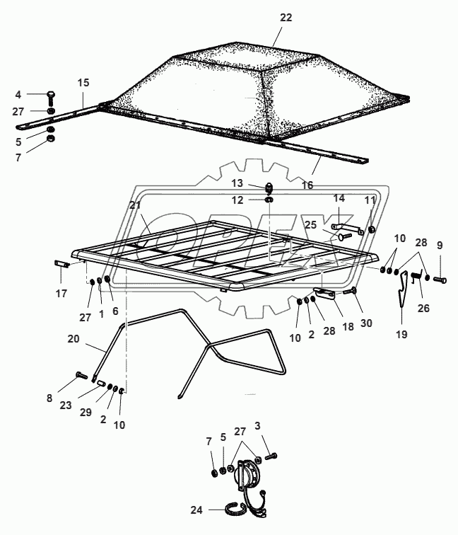 Retractable Grain Tank Extension 1