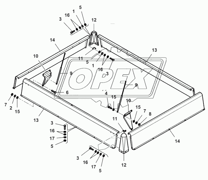 Retractable Grain Tank Extension 2