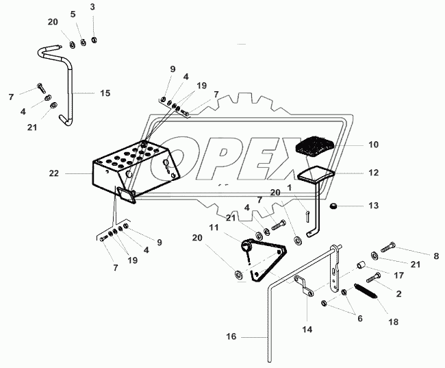 Ladder Footboard-Up To 551510026 1