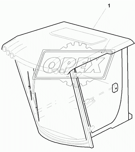 Cab-Climatized Cab-Up To 551510048