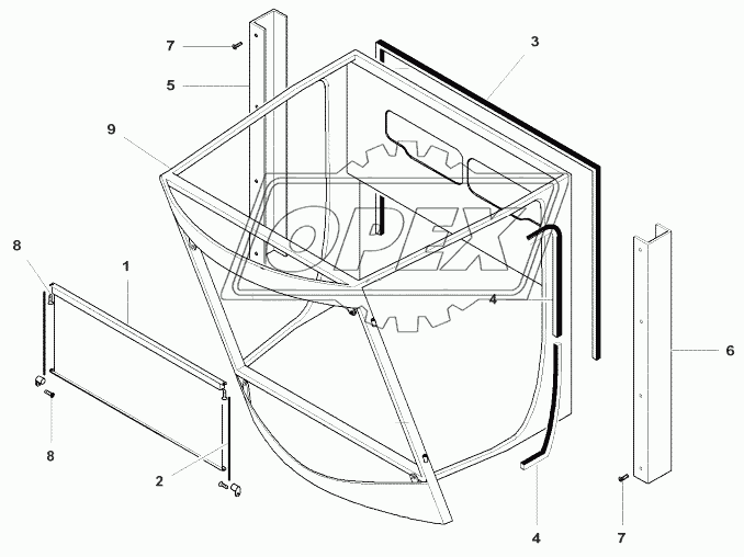 Cab-Framing-Up To 551510048