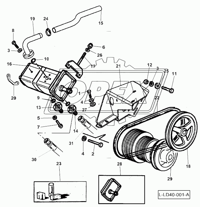 Hydraulic Pump-Up To 551510030