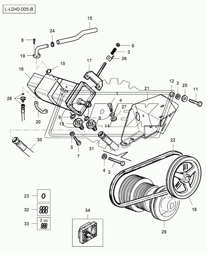 Hydraulic Pump-From Serial Number 551510031