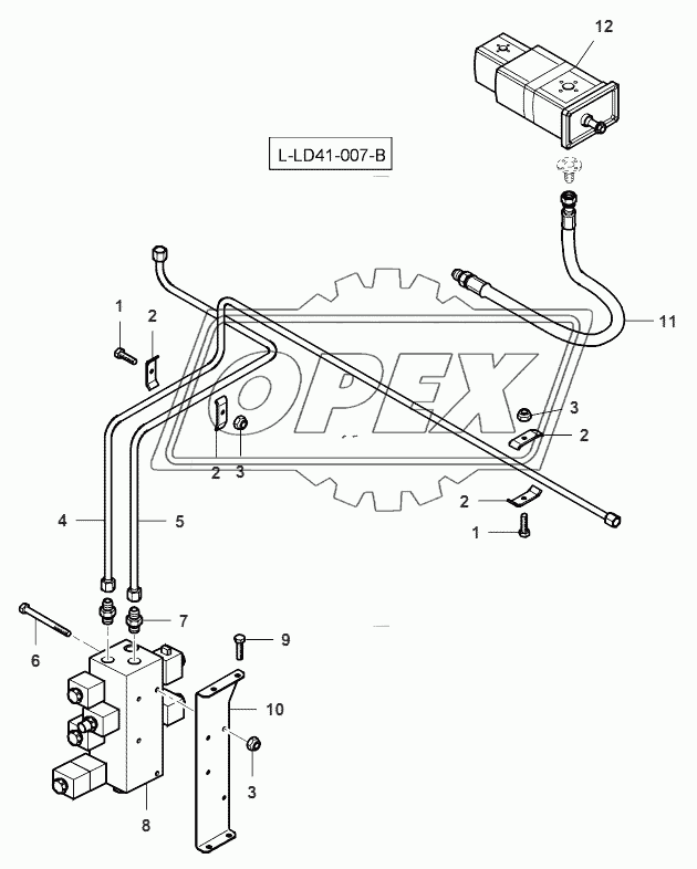 Valve Chest-From No 551510049