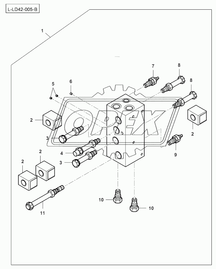 Valve-Chest Elements-From No 551510049