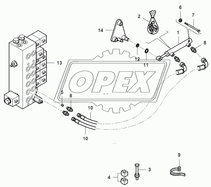 Straw Chopper-Transmission-From Serial Number 551510031