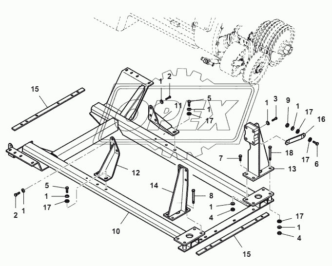 Engine Installation-Holder