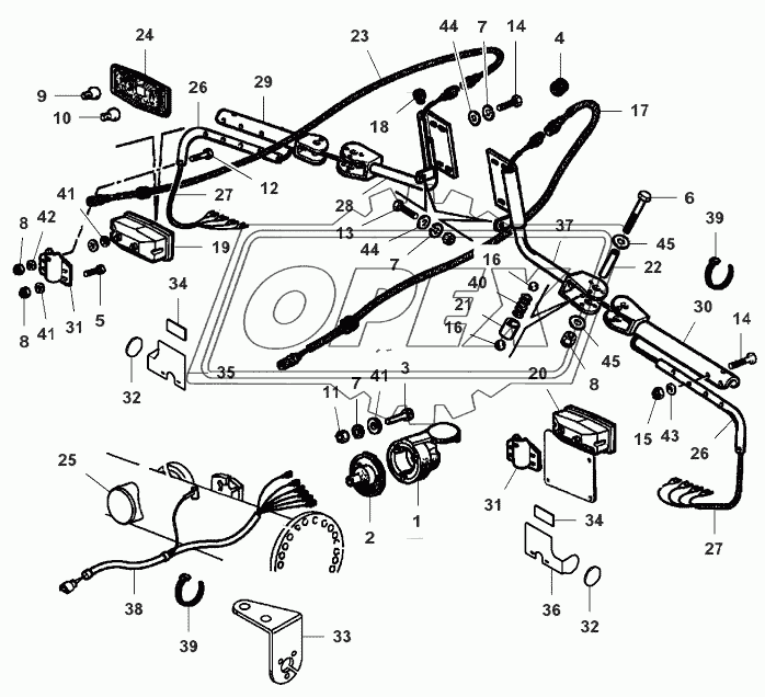 Rear Lighting Components