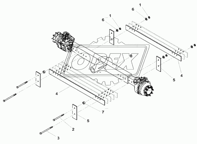 Ballast Weight On Rear Axle-4WD