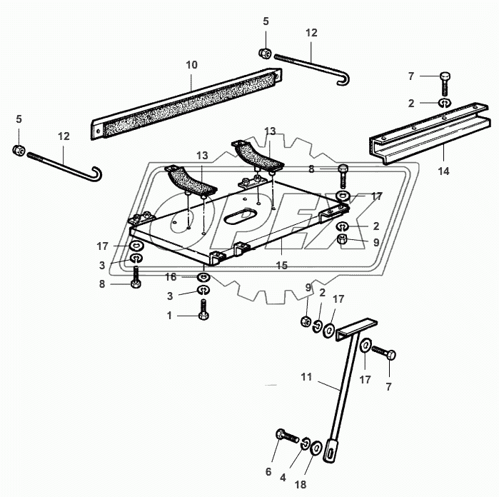 Fuel Tank-Holder