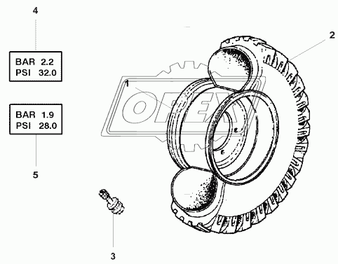 Rear Wheels