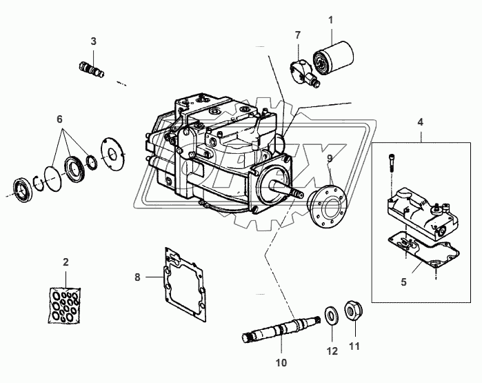 Hydrostatic Pump Elements