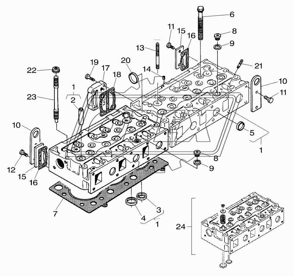 Engine, Cylinder Head