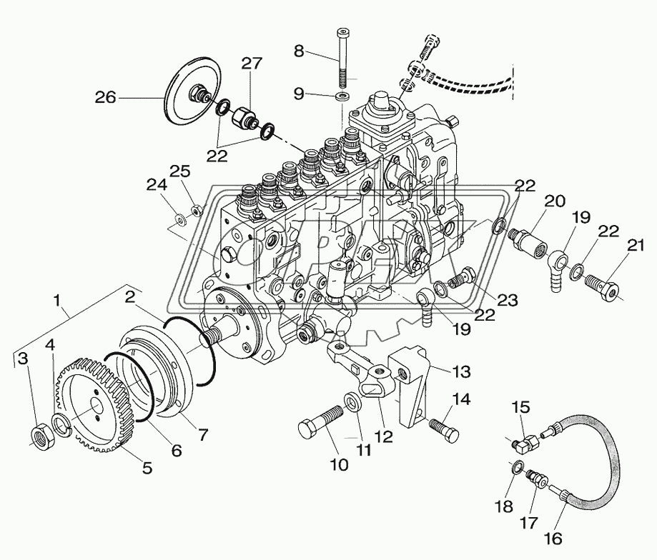 Engine, Injection Pump