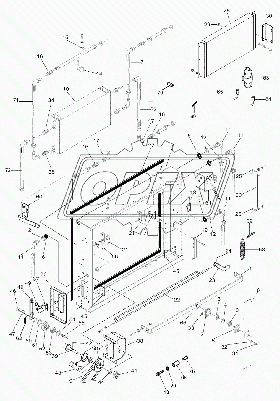 Hydraulic Cooler