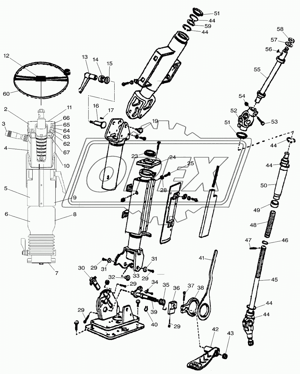 Steering Wheel And Column