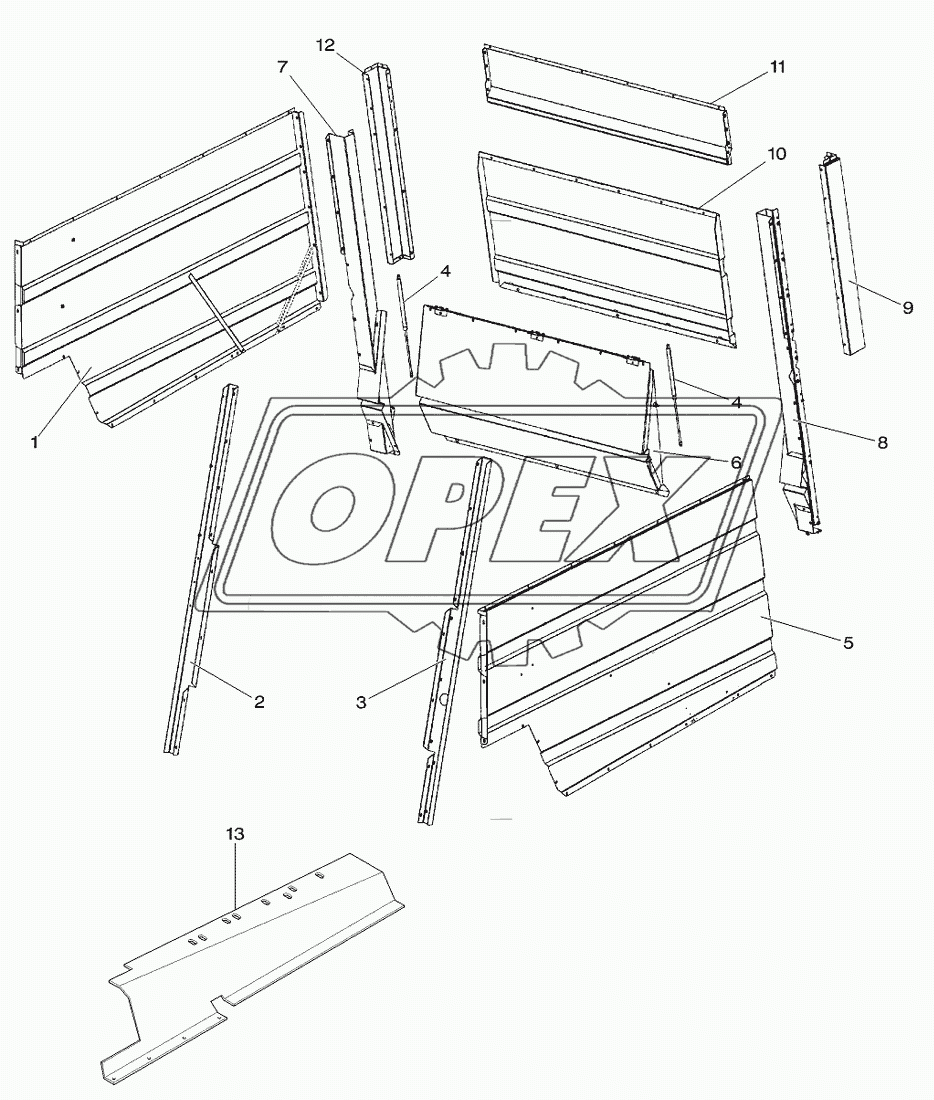 Straw Hood Bottom