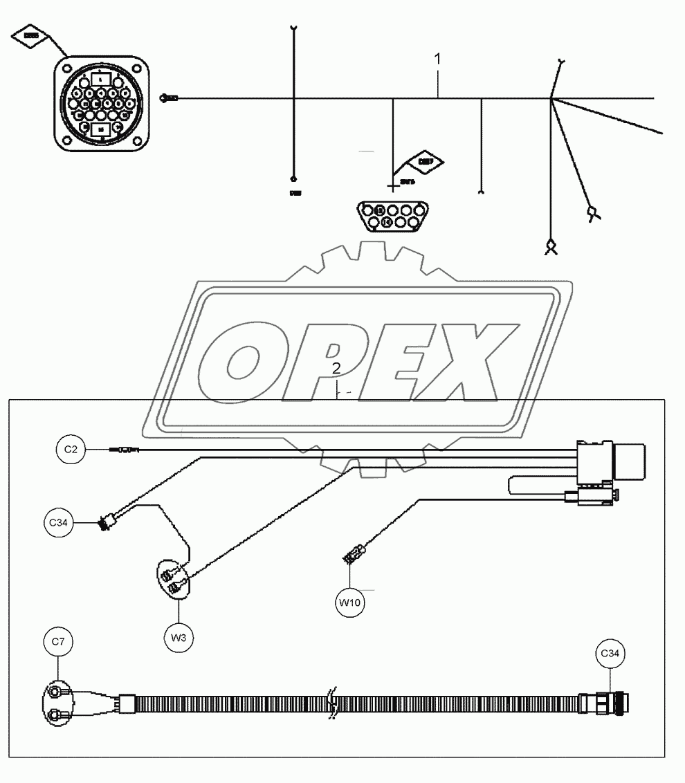 Electrical Wiring Fuse Box Harness 1