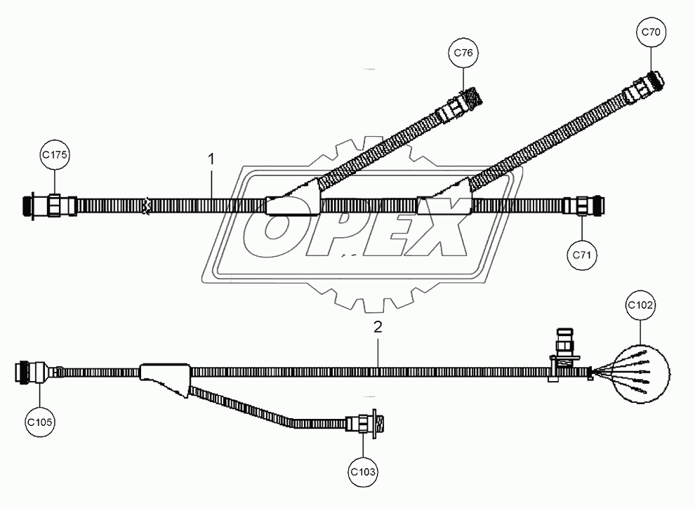 Electrical Wiring Equipment Harness 2