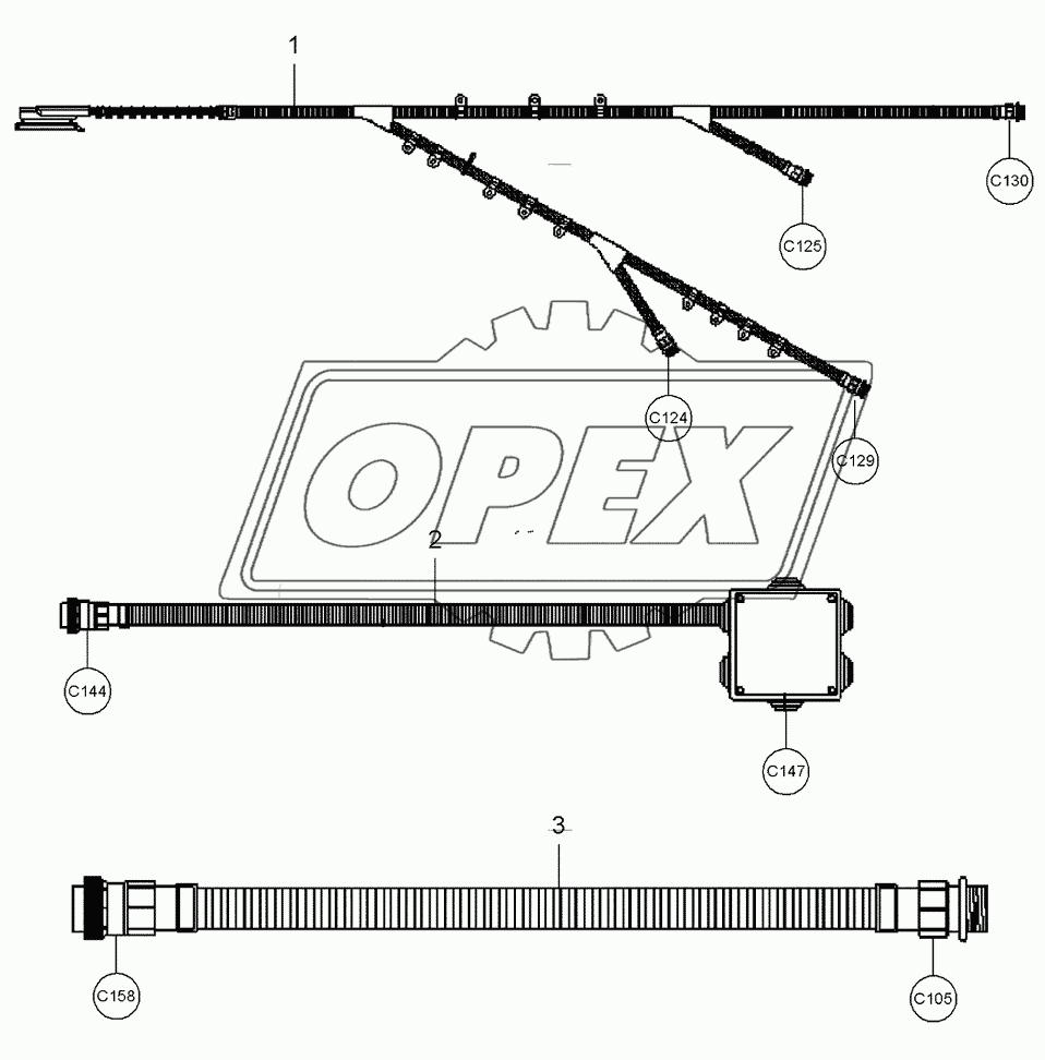 Electrical Wiring Equipment Harness 3