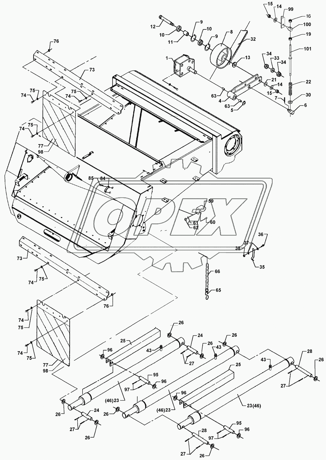 Hydraulic Cylinder, Up To 61489