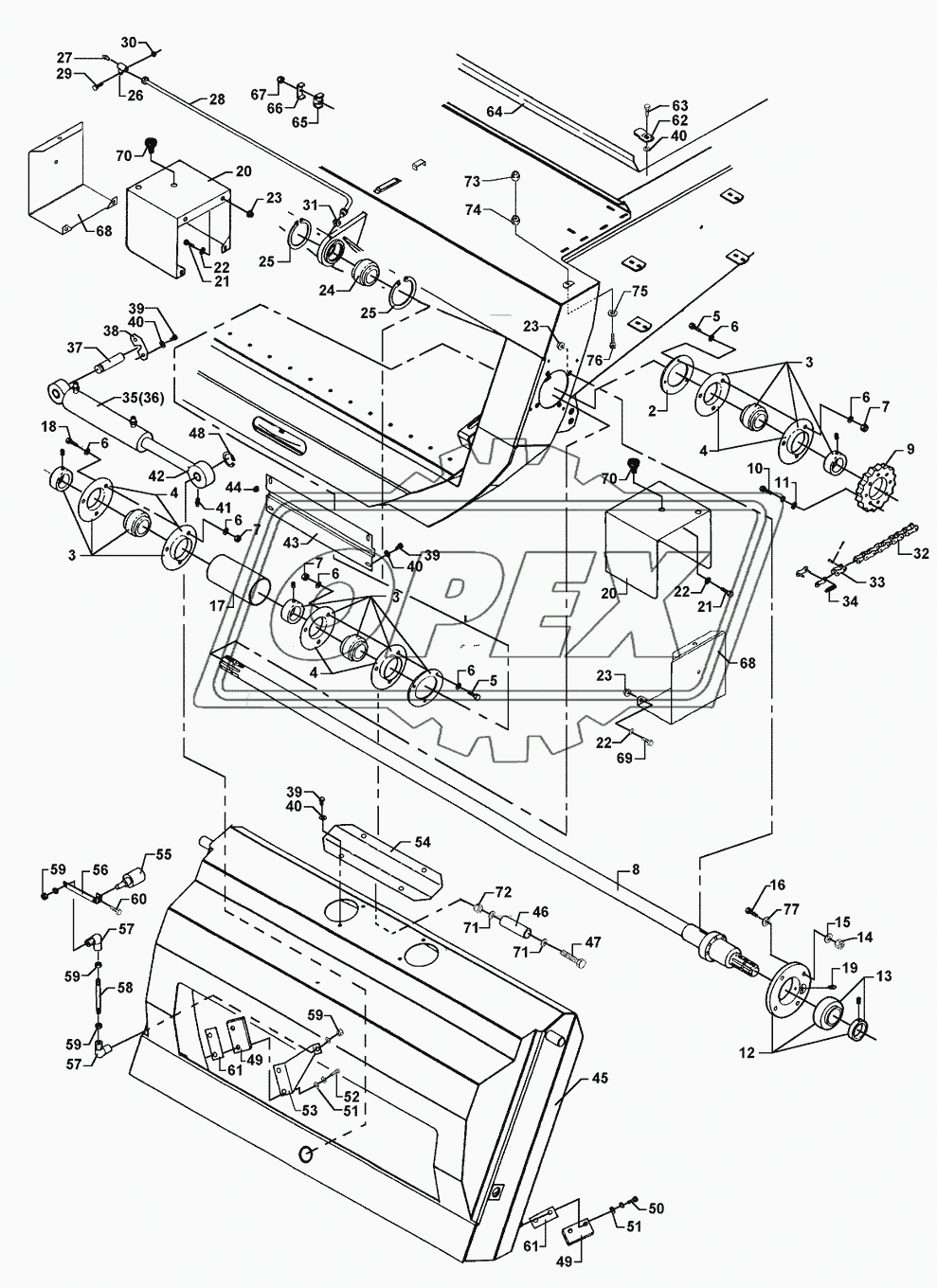 Transmission Auto Level Combine, Up To 61489