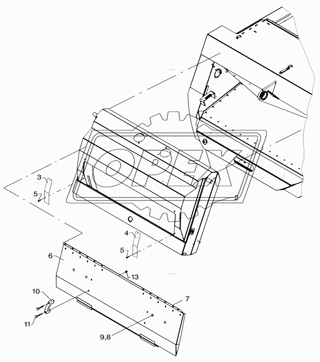 Adapter And Cover Plate, Up To 61489