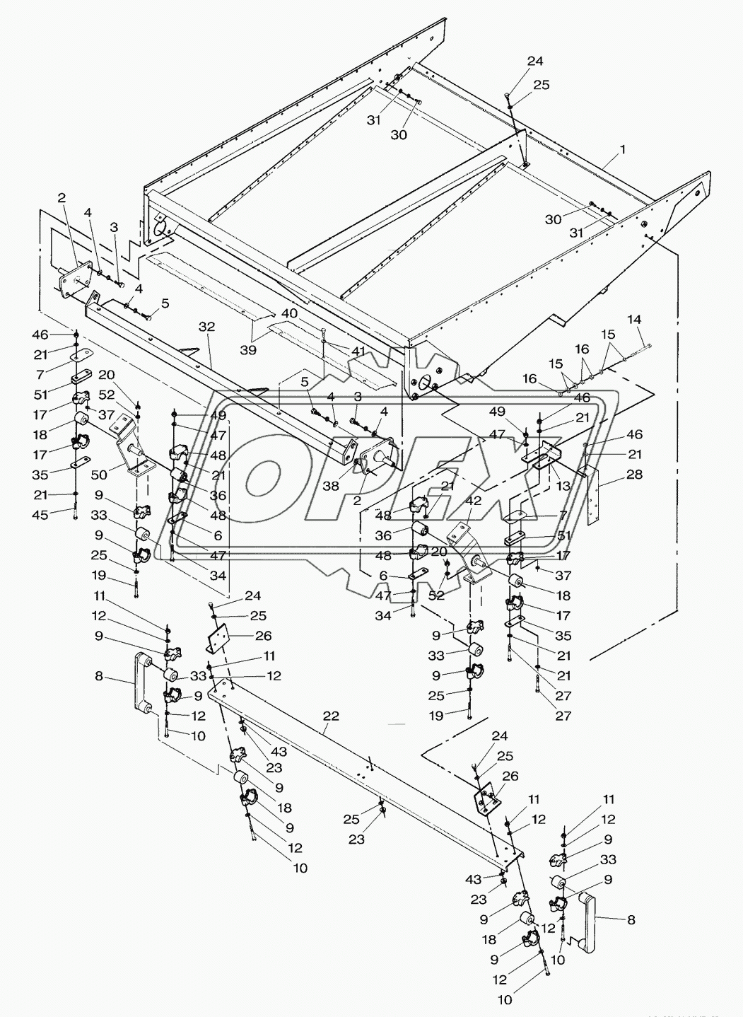 Lower Shaker Shoe And Suspension