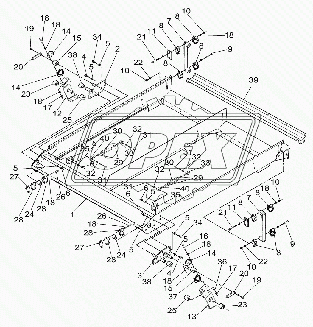 Upper Shaker Shoe And Suspension