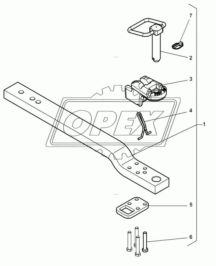 Swinging Drawbar - SAE STANDARD 1