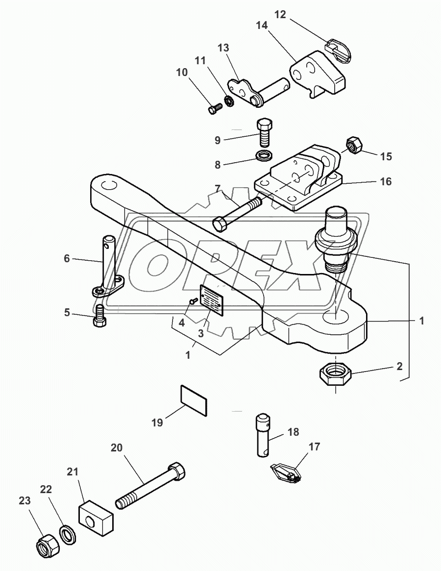 Swinging Drawbar - Peak On Scale