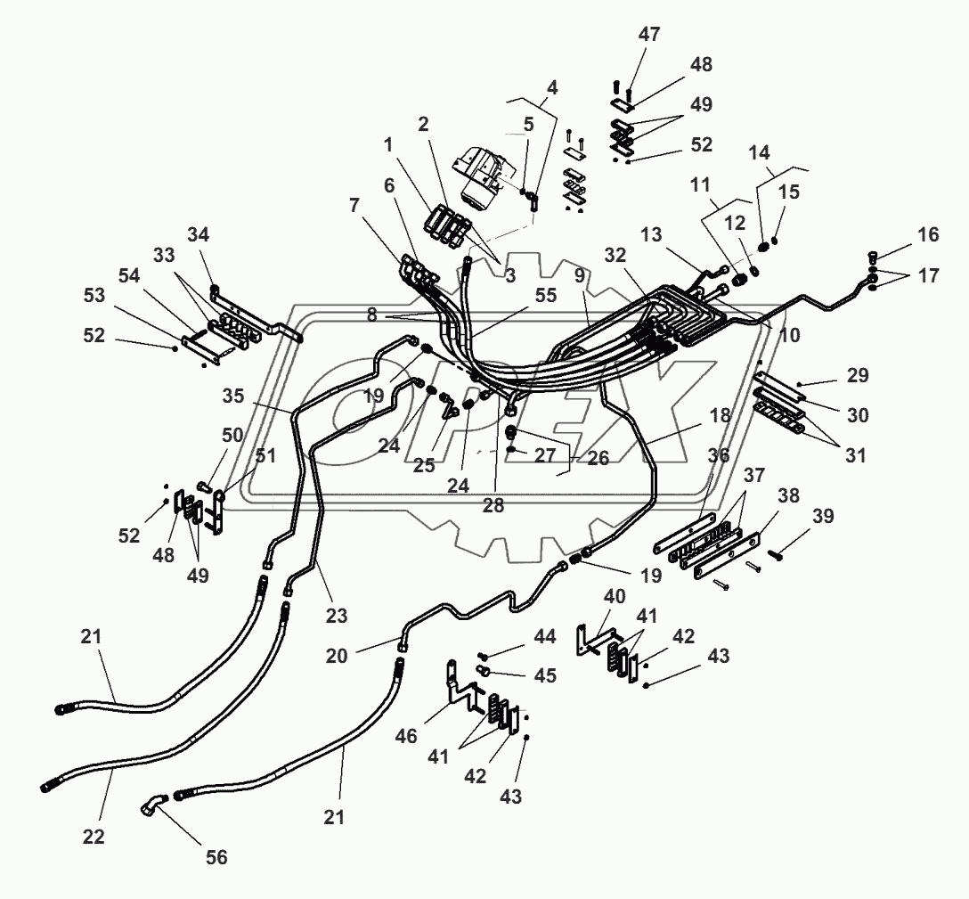 Steering Hydraulic Lines